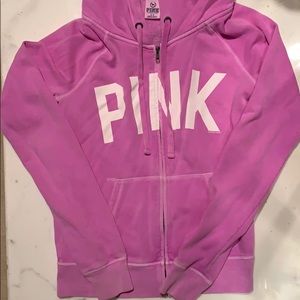 A violet purple sweatshirt